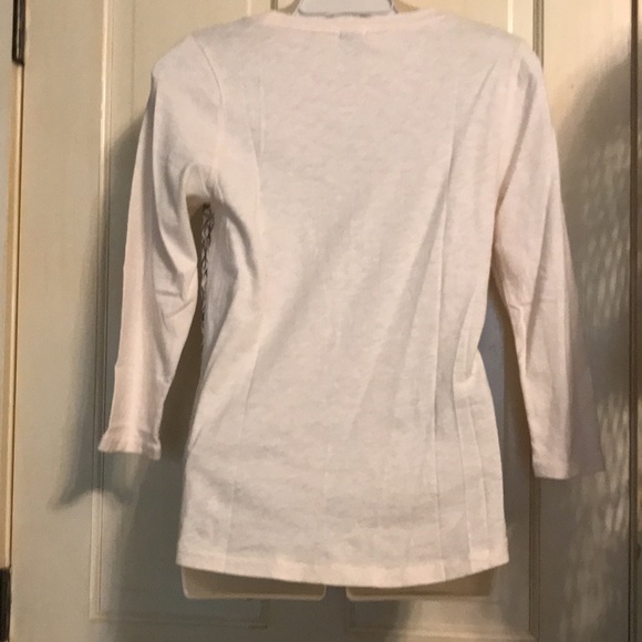 J crew 3/4 sleeve shirt - Picture 2 of 4